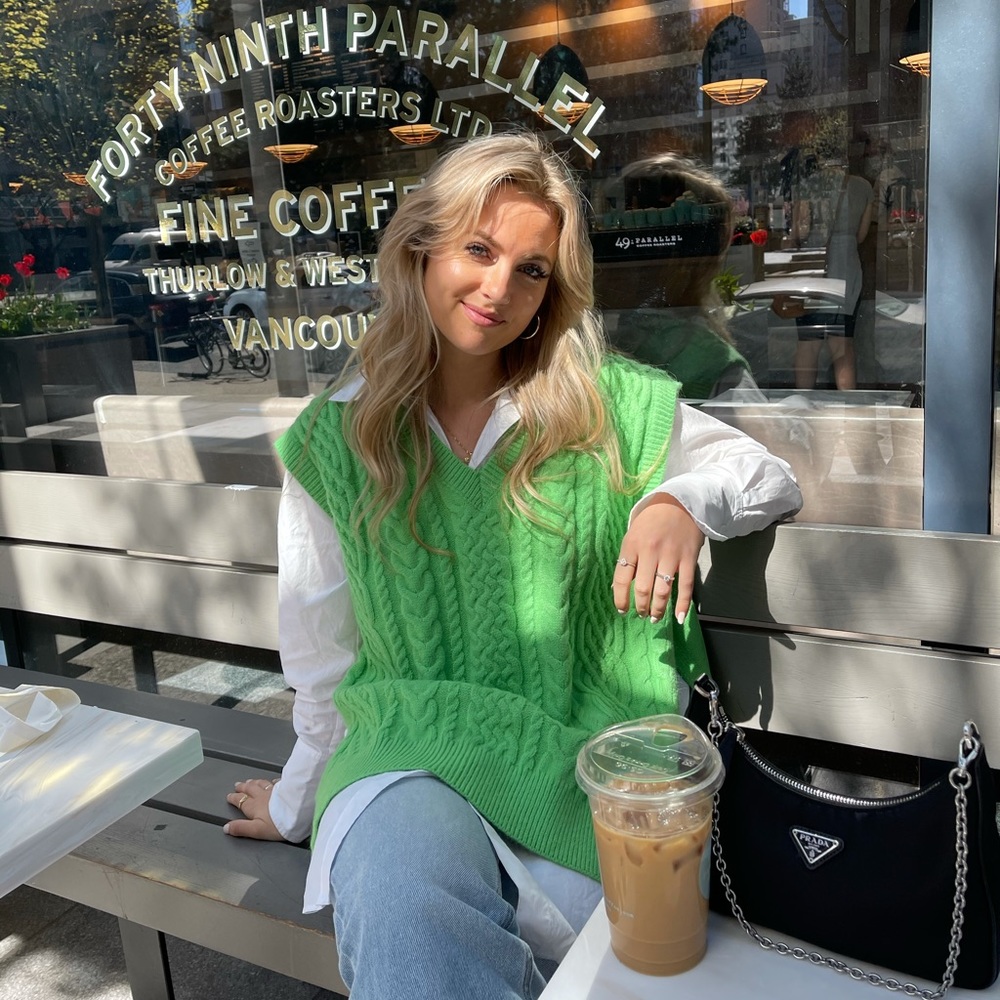 Storets oversized sweater vest
